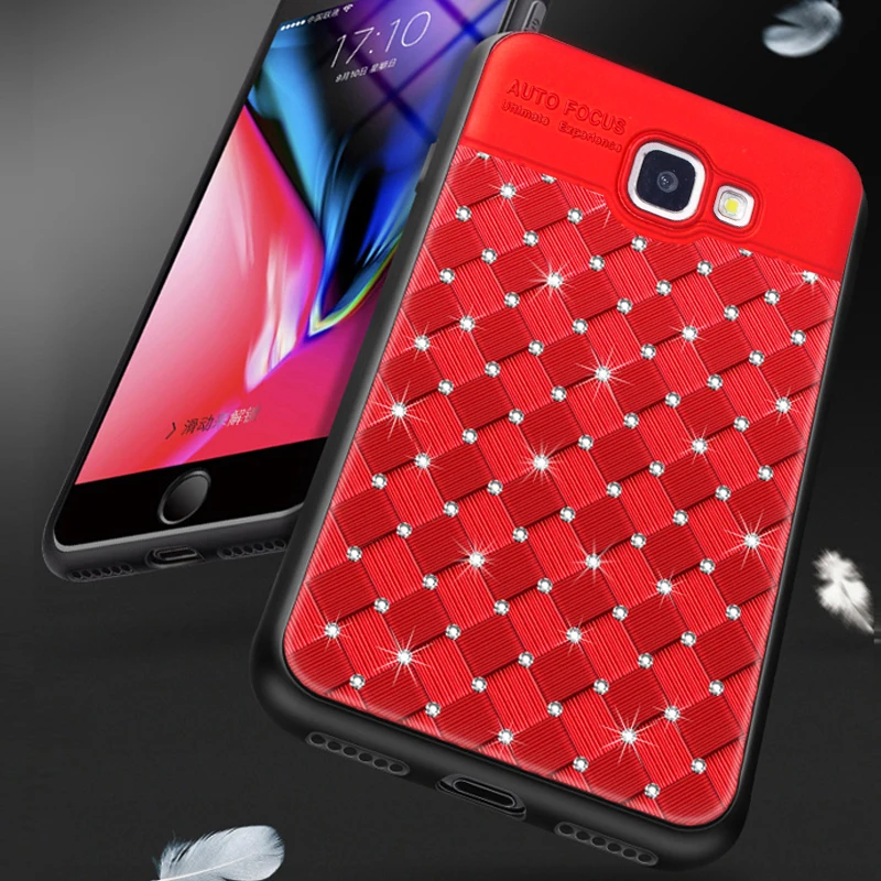 YonLinTan Блестящий Алмазный 3D coque чехол для Samsung Galaxy J5 prime j7 j7prime на роскошных задних