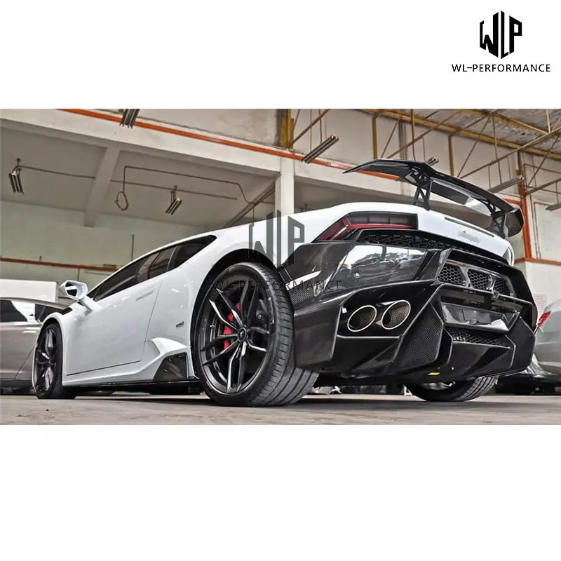 LP580 LP610 FRP/углеродного волокна передний бампер задний спойлер для Lamborghini LP580 LP610 Vorsteiner стиль стайлинга автомобилей