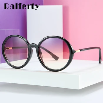 

Ralferty Oversized Round Sunglasses Women 2019 Luxury Vintage Black Gradient Shades Women Retro Sunglases Lady Sun Glasses D086