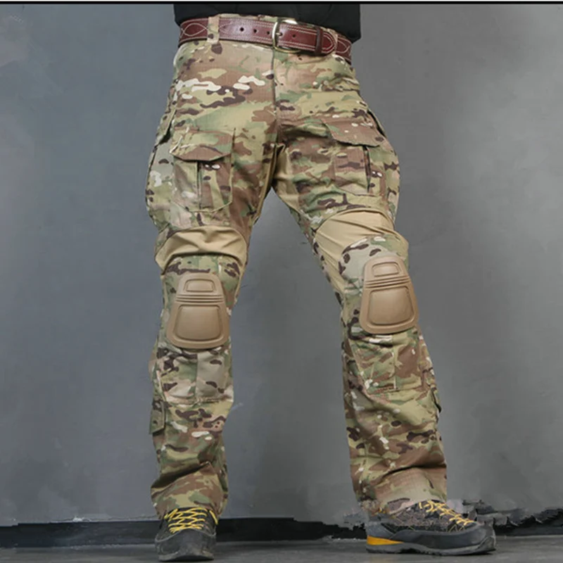 СФР в стиле милитари Штаны G3 Штаны Мультикам штаны с наколенниками в стиле милитари страйкбол комбинезон униформа EM8527