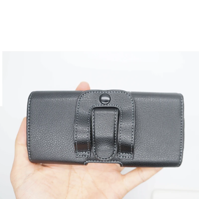Hand-made Men's Waist Pouch For iPhone 6 6S 7 8 X XR Belt Clip Holster Leather Mobile Phone Cases Pouch For iPhone 6 7 8 plus cute iphone 7 cases