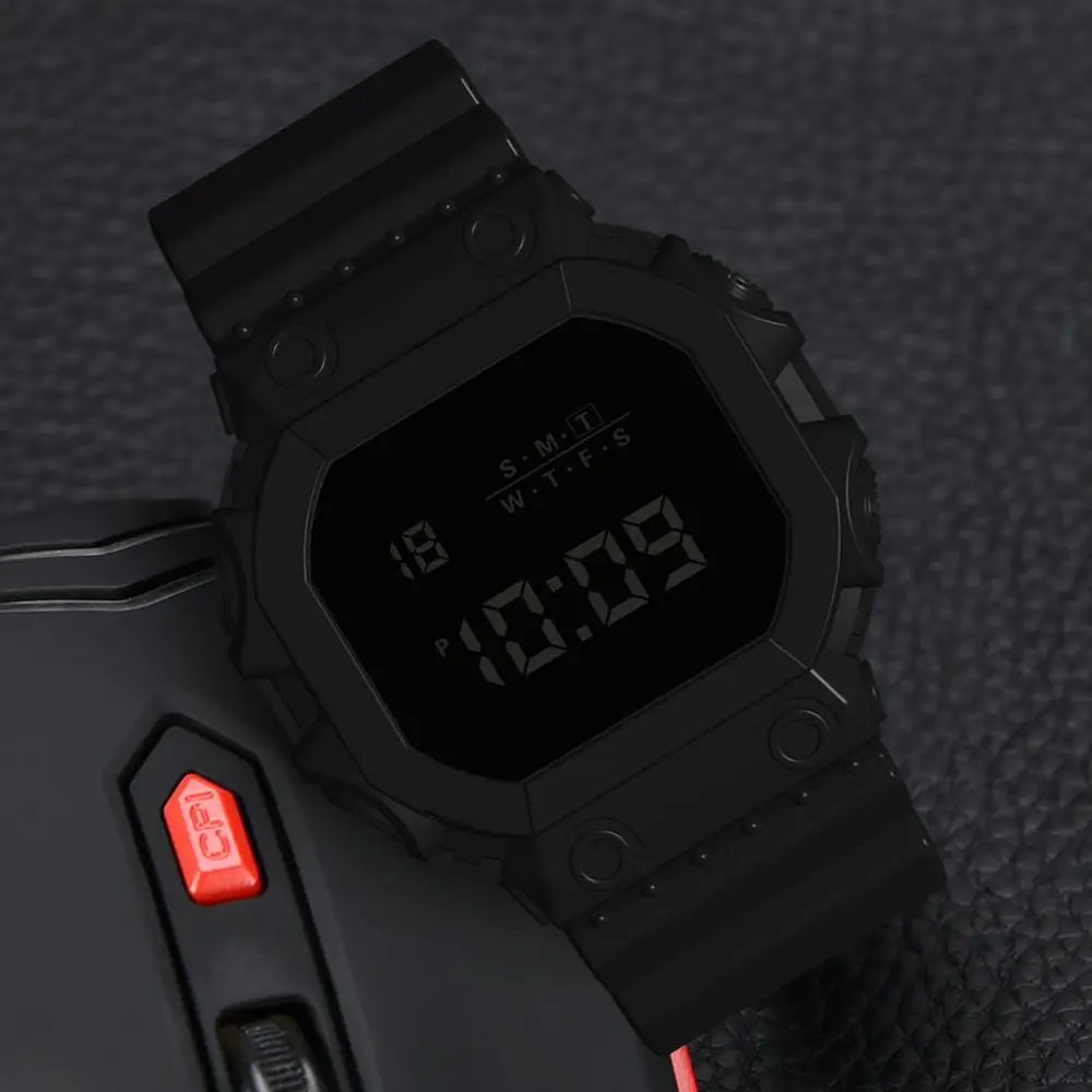 

2019 HONHX Brand NEW Mens Digital Watches Electronic Sports Multifunction LED Women Watchwatches Date Clock eloj hombre FN70