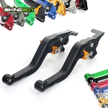 

BIKINGBOY Short Straight Brake Clutch Levers for Aprilia RS125 RS 125 95 96 97 98 99 00 01 02 03 04 05 6 Position Adjuster Pair