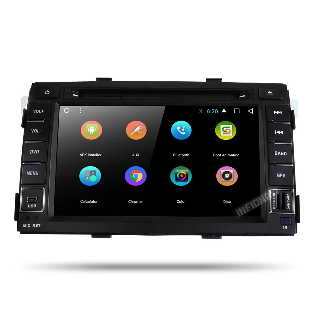 Infidnavi ZLSLT7071 2G+ 3 2G android 7,1 автомобильный dvd для kia sorento 2009 2010 2011 2012 2 din в тире автомобиля стерео gps нагнетания - Цвет: without camera