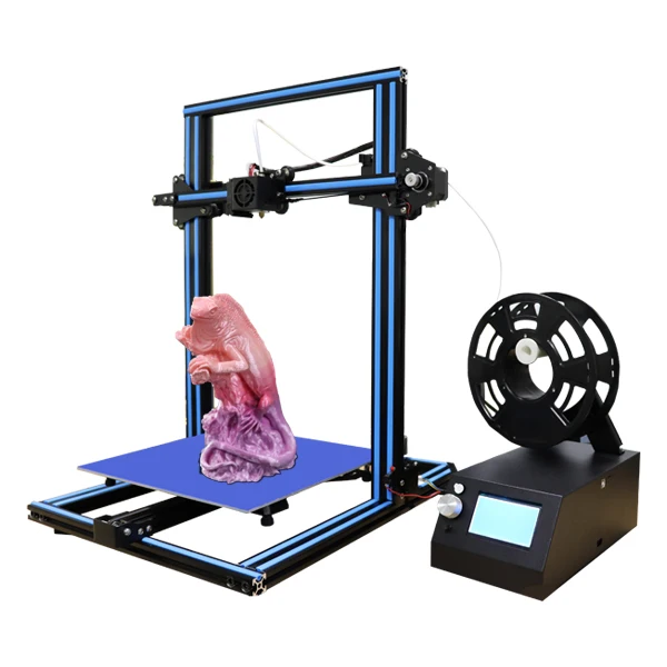 EZT M18 классический большой размер полу серия Сделай Сам 3D принтеры с ЖК дисплей