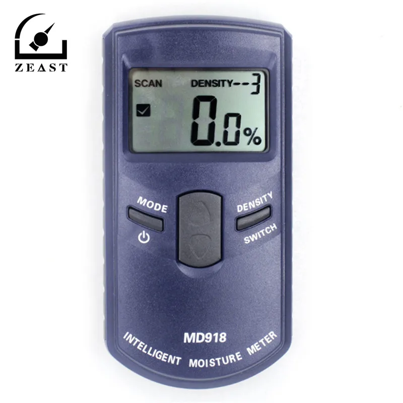 

MD918 Wood Moisture Meter Tester Induction Wood Testing Instrument Electronic Industrial Handheld Digital Meter