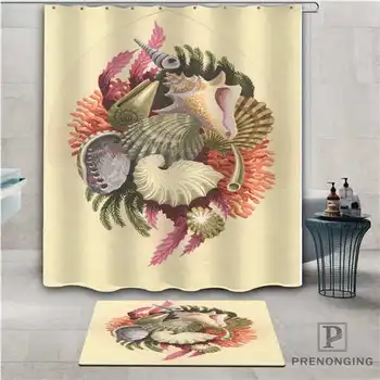 

Custom Haeckel Acephala (1) Waterproof Shower Curtain Doormat Home Bath Bathroom Polyester Fabric Multi Sizes#2019-01-12-190