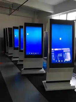 شراءHD استخداما مترو الانفاق ، المطار ، مكتبة ، بارك 40/43/49/55/65 بوصة Ertical الإعلان آلة Lcd شاشة عرض ملصقات LED