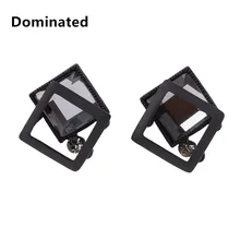 Преобладают Женские Простые геометрические хрустальные серьги модная индивидуальность черные серьги
