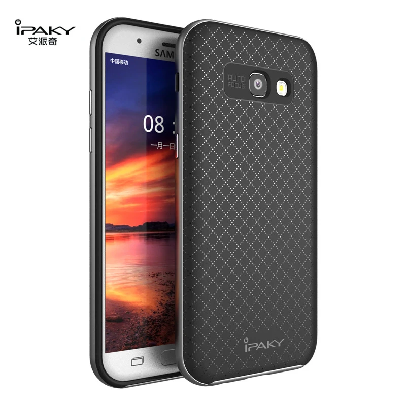 

For Samsung Galaxy A3 2017 A5 2017 A7 2017 Case Cover Original Ipaky PC TPU 2 in 1 Phone Case for Galaxy A320 A520 A720 Cover