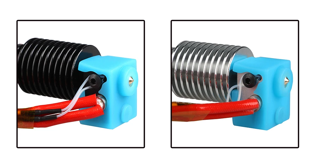 3d принтер Часть XCR-NV6 с подогревом блок силиконовый носок V6 Горячий Конец сопла сохранение тепла носки 1 шт