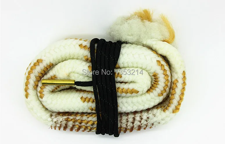 

2pcs sale! 16 Gauge Fit Rifle Pistol Bore Snake Gun Cleaning Brass Weighted Cord BRAND NEW free shipping boresnake