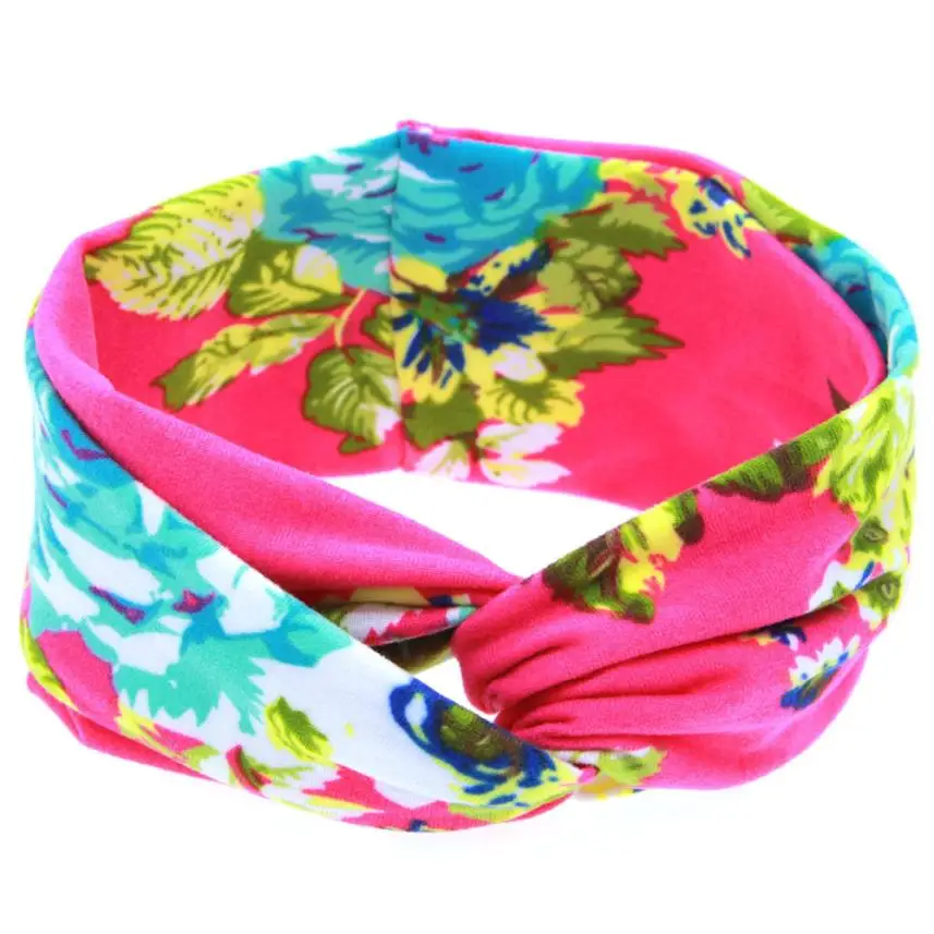

5.20 Head Bands For Baby Girls Print Color FLOWER Baby Rabbit Ears Elastic Hair Bands Flowers Bowknot Headband Baby Hearband