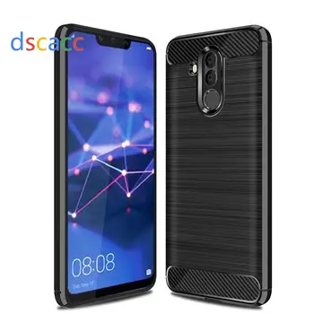 

dscacc Carbon Fiber Brushed TPU Case for Huawei P30 Pro Lite Plus Honor Play 8A Nova 4 View 20 Y9 2019 Mate 20 RS Porsche Design