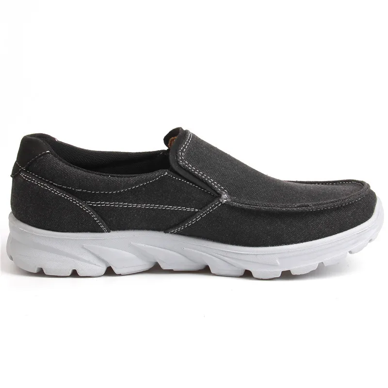 De Été Confortable Occasionnels Respirant Noir Étudiants Léger bleu Mocassins Toile 2018 gris 8 Hommes Chaussures Nouveau Conduite wF5t7CxC