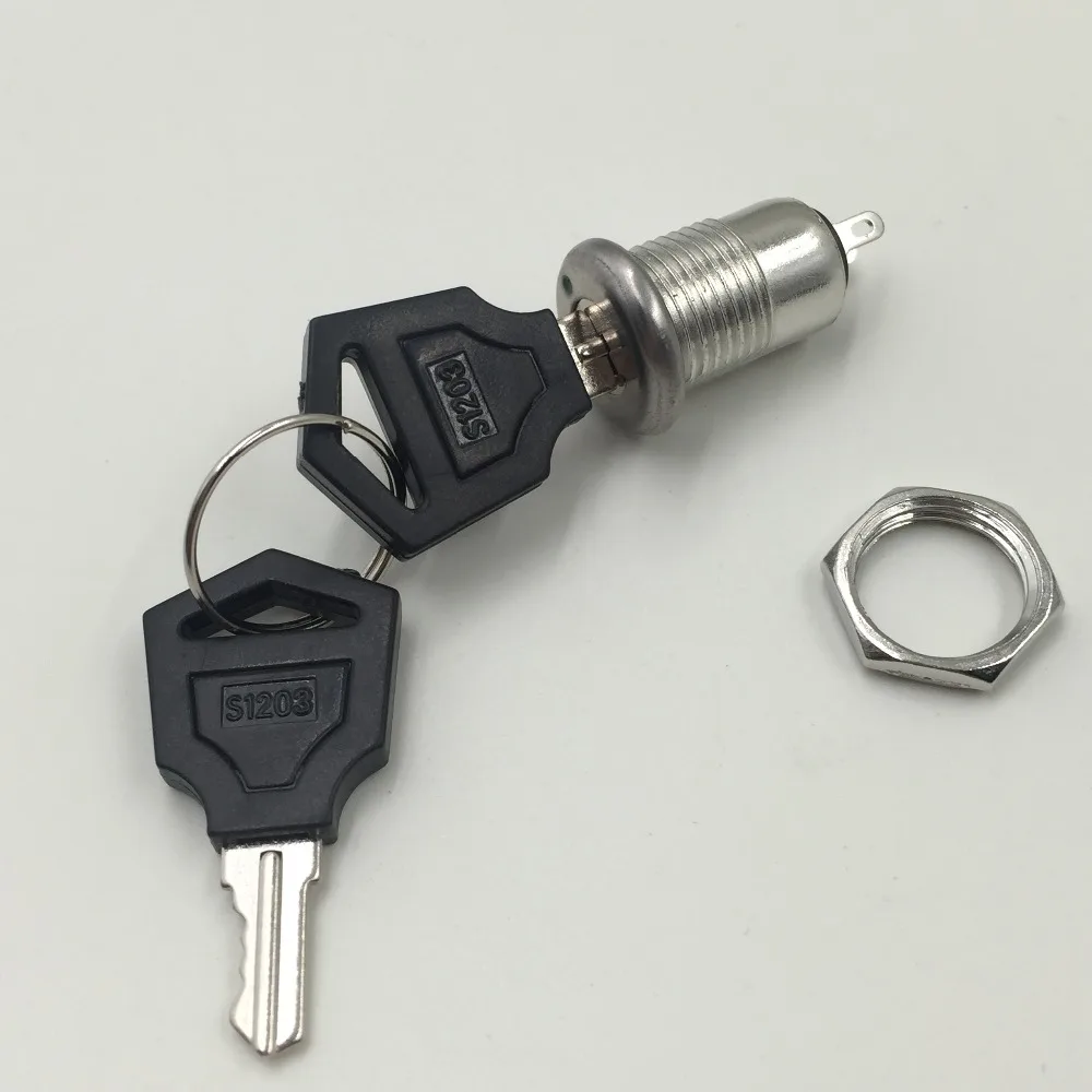 Key Switch ON OFF Lock Switchin Switches from Lights & Lighting on