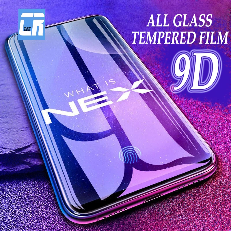 9D полное покрытие закаленное стекло для VIVO Nex 2 Y95 Y91 K1 X27 V11i X21S X23 Y85 V9 X21 IQOO полный