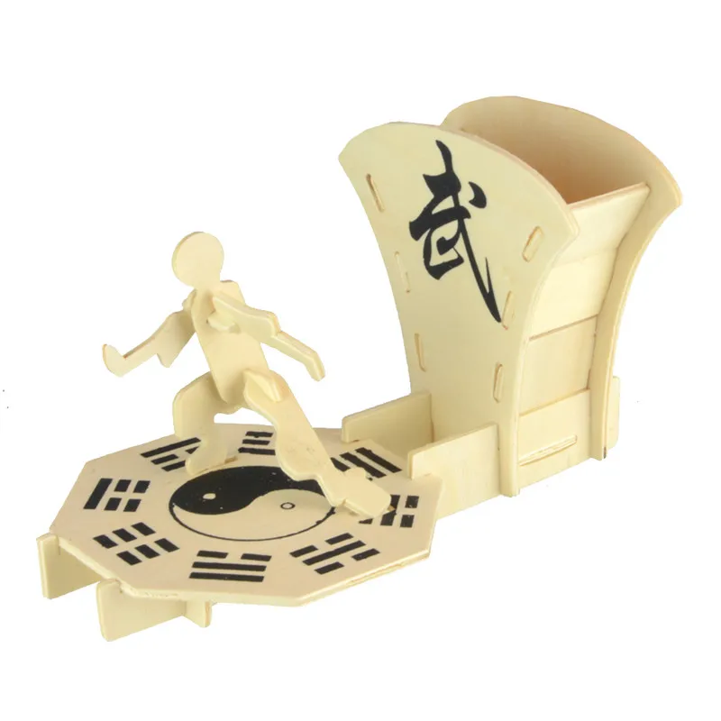 Buy Starz 3D Wooden Kung Fu Martial Art Pen Container