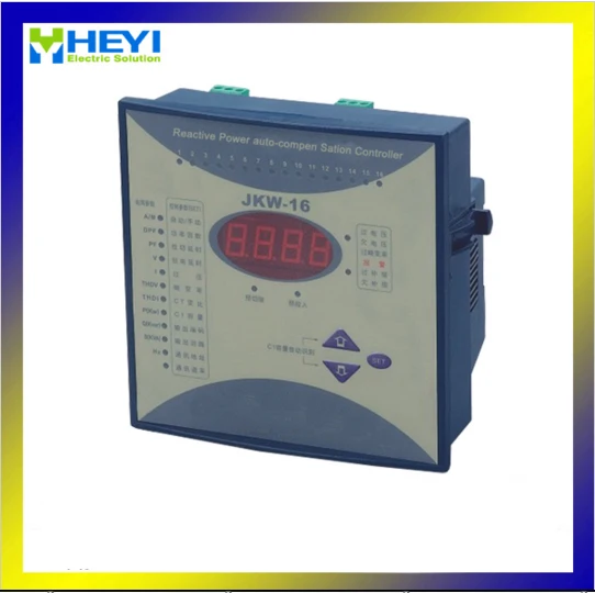 

Reactive power automatic compensation controller JKW16 8step 380v reactive power compensation controller