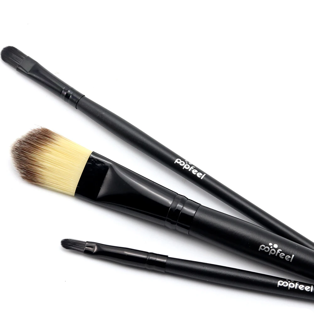 High Quality Face Makeup brushes set 3pcs Multipurpose face brush for Eyeshadow Powder