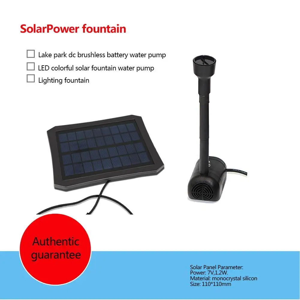 Us 21 93 7 V Solar Panel Power Wasserpumpen Fur Brunnen Pool Teich Garten Pflanze Aquarium In 7 V Solar Panel Power Wasserpumpen Fur Brunnen Pool