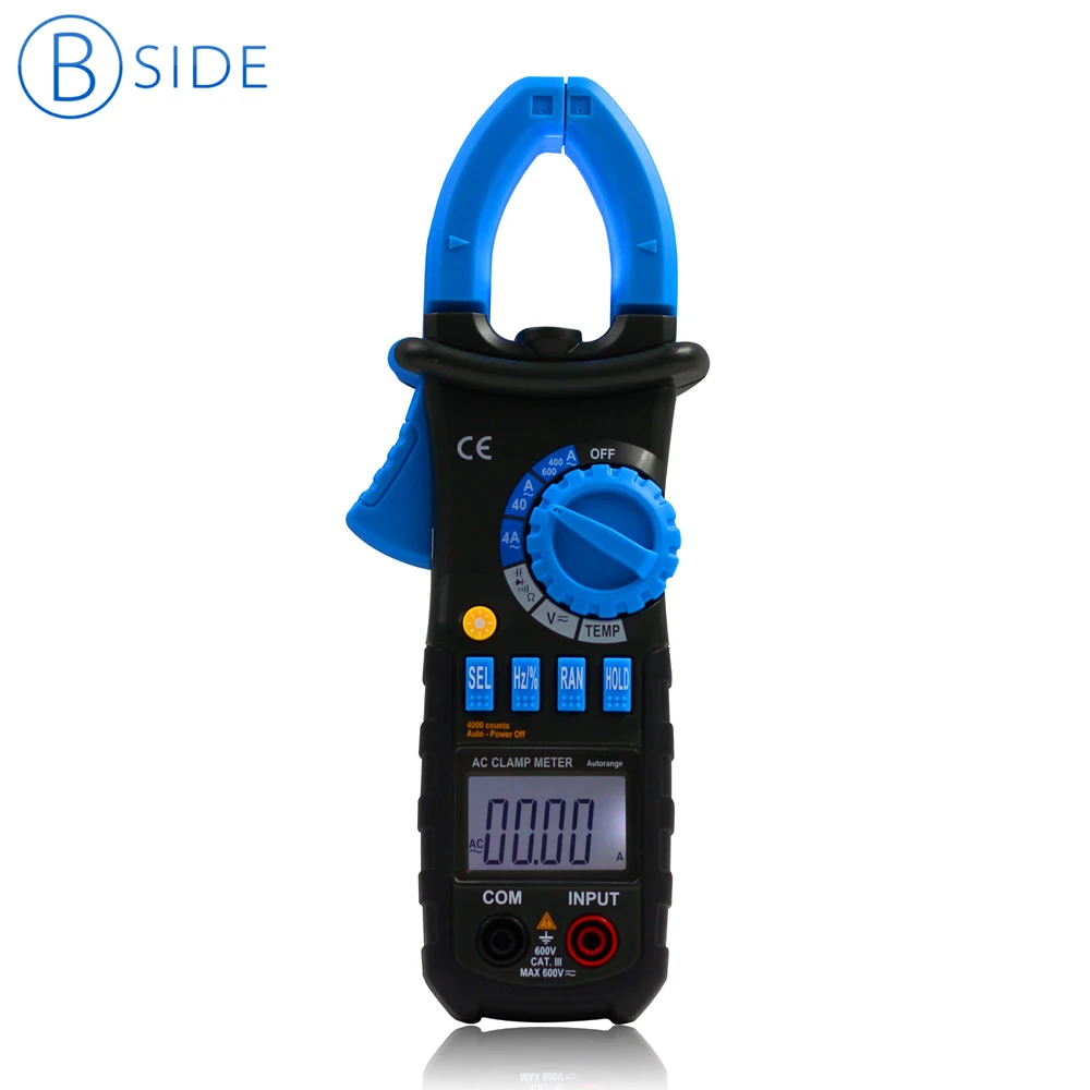 Цифровой мультиметр зажим BSIDE ACM02 3 дюйма 3/4 А|clamp meter multimeter|digital clamp multimeterclamp |