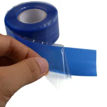 300 см синяя Мягкая трубка эксклюдер провода шланг ремонт уплотнительная лента силиконовый резиновый инструмент