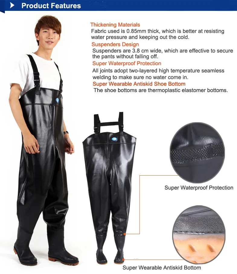 Black chest wader 11