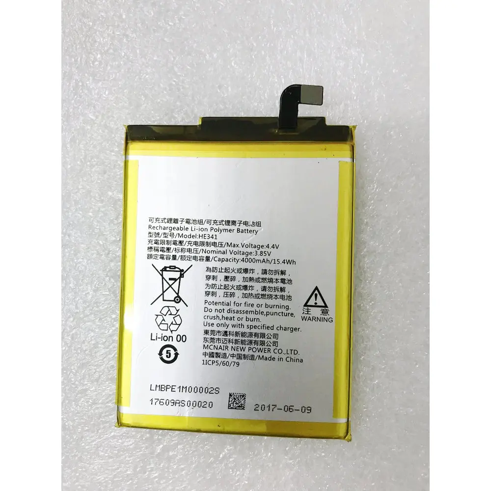 

High Quality 4000mAh HE341 battery for Nokia TA-1029 Smartphone