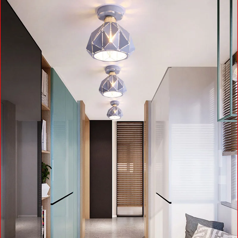 Потолочные светильники современный Лофт Декор в северном стиле дома гостиная кухня блеск led industrielle стиль светильники