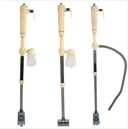 

New Updated Aquarium Water Filter Cleaner Change Battery electric Syphon,Auto Home Vacuum Fish Tank Gravel pumping Filter Washer