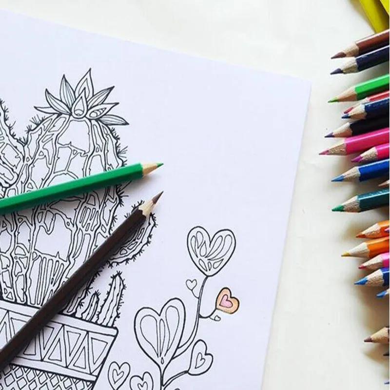 4pcs 24 Pages Mixed Style Relieve Stress for Kids Adult Fantasy Dream Painting Drawing Secret Garden Kill Time Coloring Book 4pcs 24 Pages Mixed Style Relieve Stress for Kids Adult Fantasy Dream Painting Drawing Secret Garden Kill Time Coloring Book
