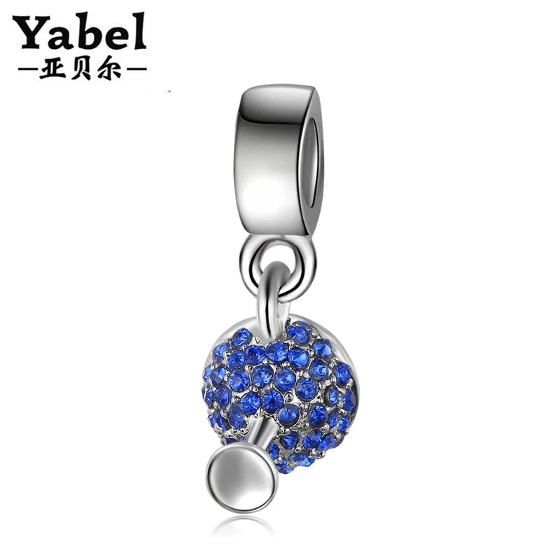 Plateado Pandora Amuletos cristal Gafas preciosa perla para DIY y pulseras regalos para mujer|charms silver plated| charms silverbracelet charm silver - AliExpress