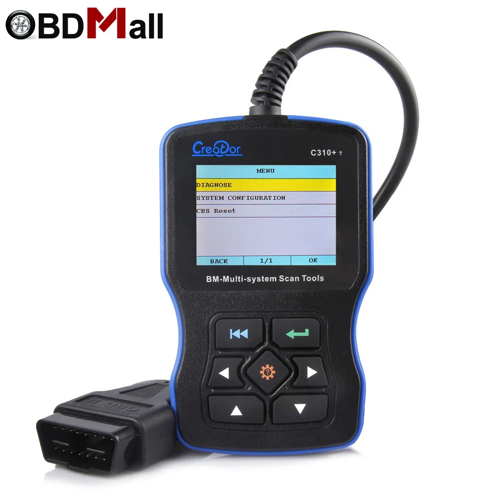 2020 for BMW Car Diagnostic Tool Full System Creator C310+ V11.0 OBD2 Scanner Fault Code Reader for BMW Better than inpa k dcan