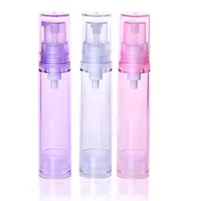 5 шт./лот, 5 мл/10 мл/15 мл, мини пустая Вакуумная бутылка-спрей, портативная для путешествий, алюминиевая многоразовая бутылка для духов, инструмент для макияжа
