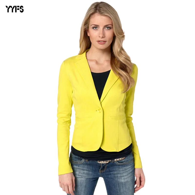 Yyfs Office Blazers For Women V neck Suit Women Casual