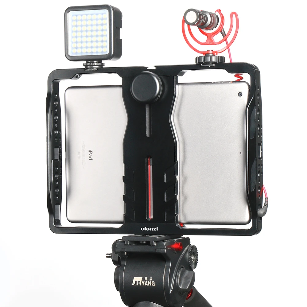 

Ulanzi Aluminium Tripod Mount Adapter for iPad 10.5 Pro iPad Air iPad Mini Vertical Videomaking Vlogging