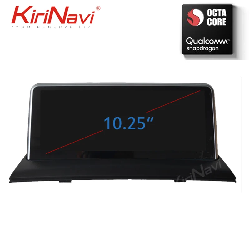 Sale KiriNavi 8 Core 4+64G 10.25" 2din android 9.0 autoradio car multimedia for BMW X3 E83 dvd automotivo head unit gps navigation 4G 2