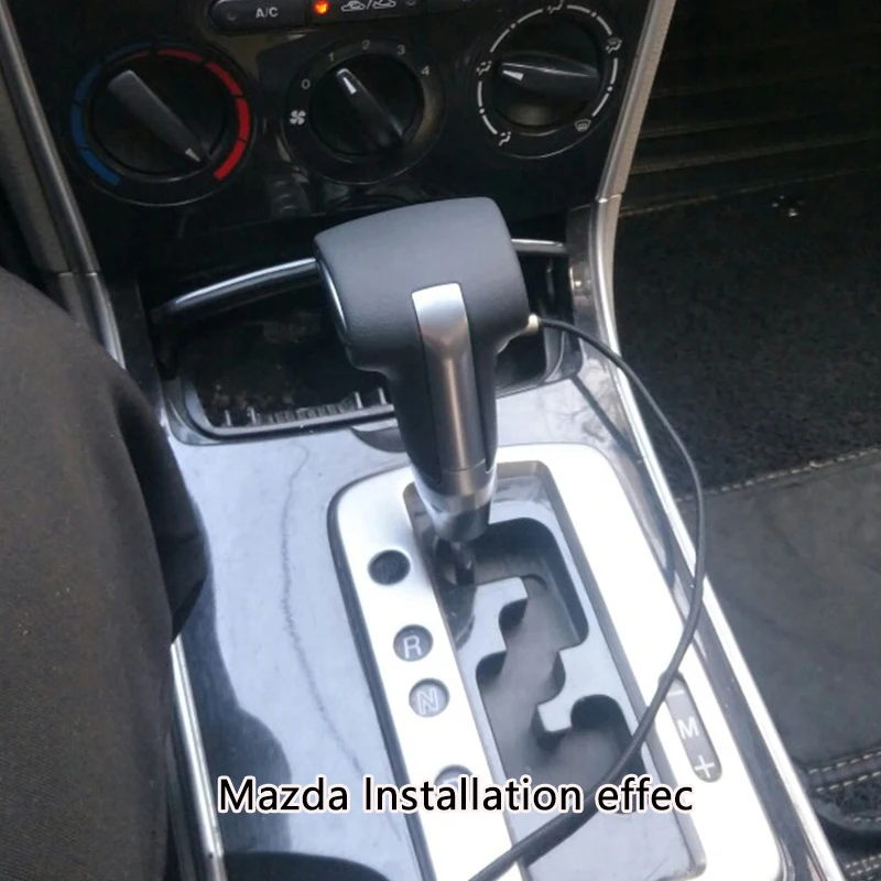 Tanie Fabrycznie nowe uchwyty skrzyni biegów dźwignia zmiany biegów głowica drążka dla mazdy 3 5 8 dla MX 5 dla CX 5 CX 7 CX 9 automatyczna skrzynia biegów