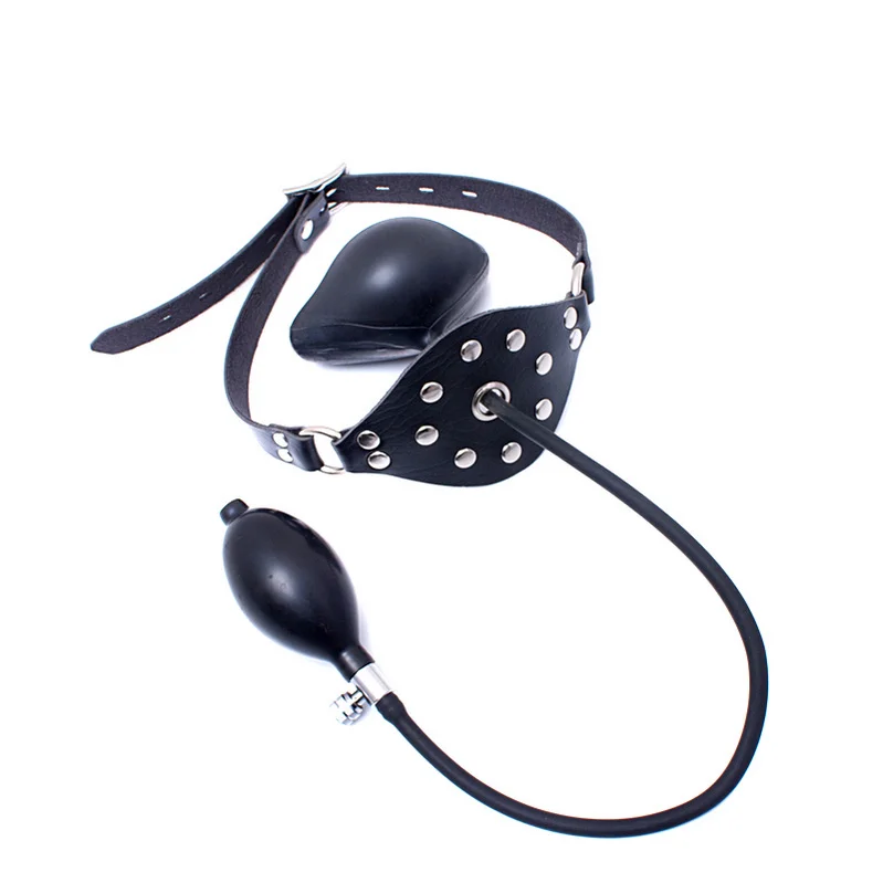 font b Sex b font Tools For Sale Latex Inflatable Mouth Gag BDSM Fetish Fantasy