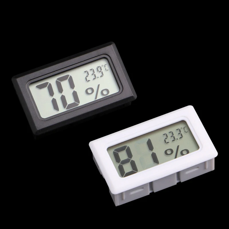 1 шт. Мини ЖК-цифровой термометр гигрометр Температура Крытый удобный датчик температуры измеритель влажности измерительные приборы