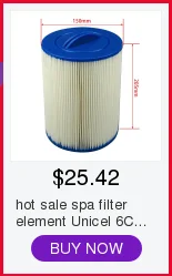 Гидромассажная Ванна картридж фильтра и спа-фильтр, размер с увеличенной полнотой; Размер 13-5/16 дюймов x4 4/16 дюймов Unicel C-4326, Filbur FC-2375