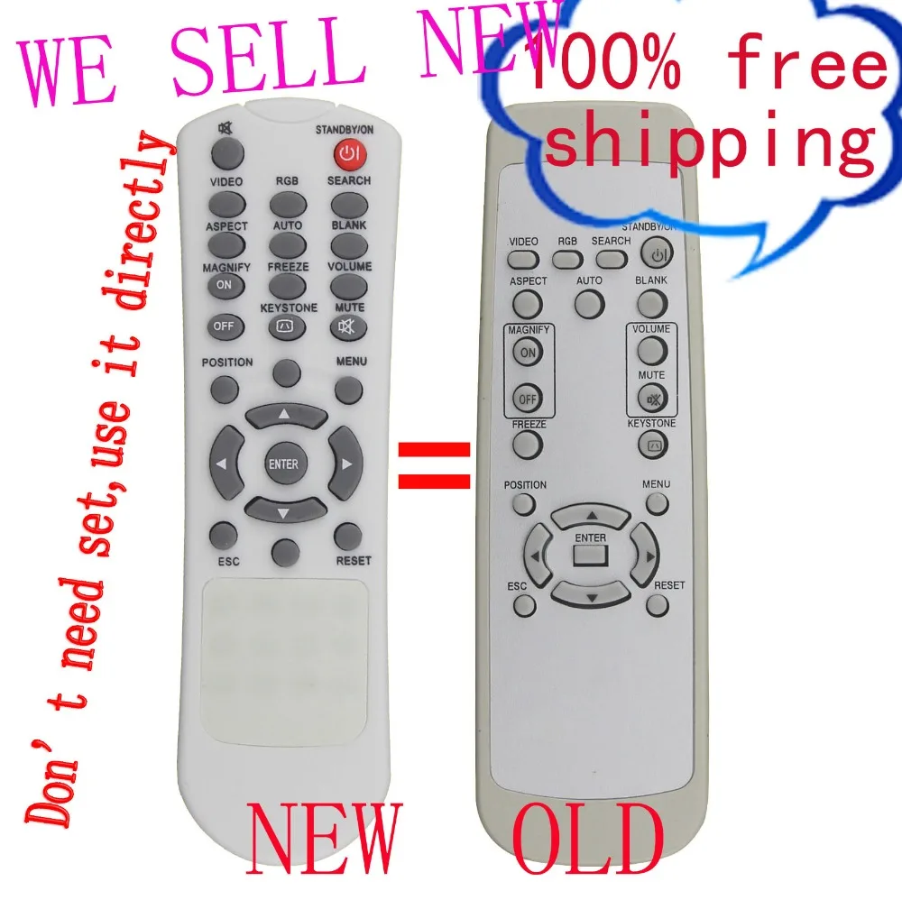 for ViewSonic projector remote control remoto for PJ750 PJ758 PJ860
