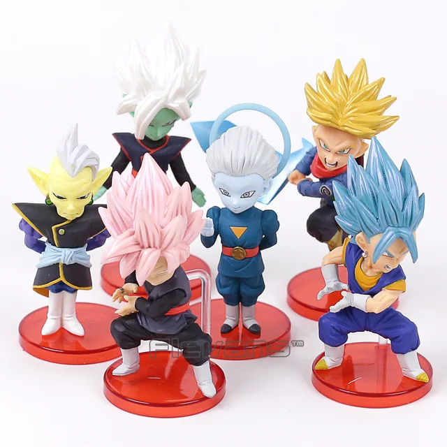 Dragon Ball Super vol.7 6pcs/set Trunks Vegetto Zamasu Super Saiyan