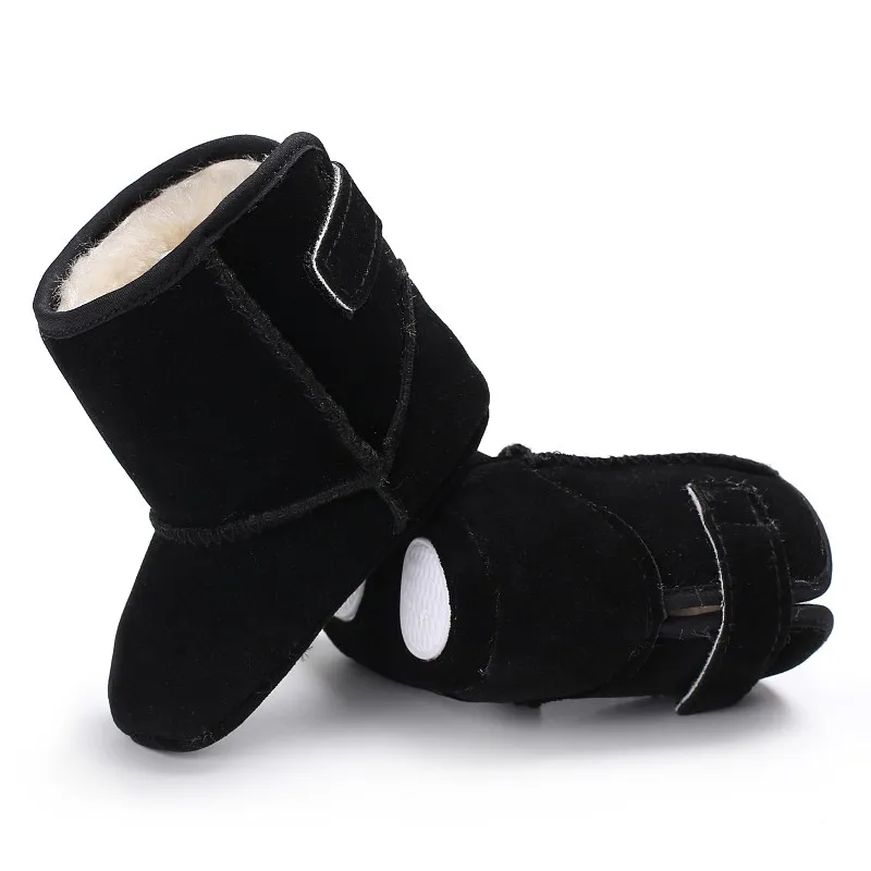 Toddler First Walkers Autumn Winter Super Warm Boots Classic Solid Baby Boys Girls Shoes Multi-Colors