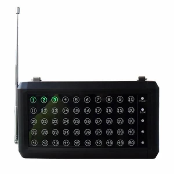 High-quality-restaurant-hospital-wireless-calling-pager-system-LED-display-receiver-numbering-display
