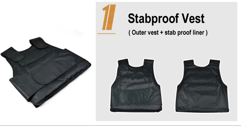 Жесткий Stabproof жилет уличные тактические жилеты ударопрочная одежда против порезов Личная Самозащита Защитная Вольфрамовая стальная пластина Iiner