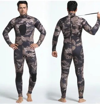 

3mm SCR Neoprene Scuba Men Snokling Wetsuits Spearfishing Camouflage Surf Diving Equipment Athletic Split Spear Fishing Swimwear