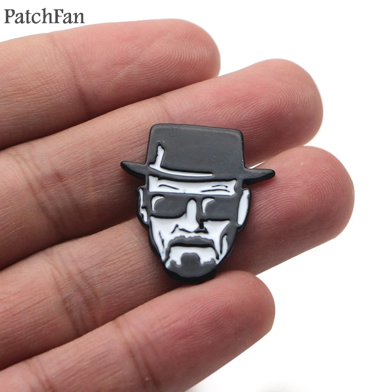 Patchfan чехол с принтом во все тяжкие Walter белый цинк сплава галстук бабочка значки