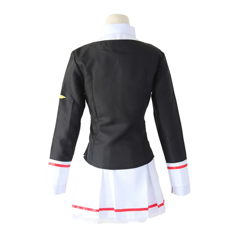 Cardcaptor Sakura Clearcard Косплей Костюм Сакура КИНОМОТО Томойо дайдоджи косплей костюм матроса платье школьный наряд-униформа